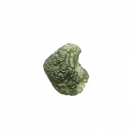 Genuine Moldavite Rough Gemstone - 3.6 grams / 18 ct (19 x 19 x 7 mm) - Magick Magick.com