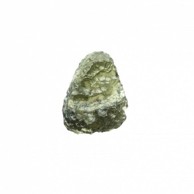 Genuine Moldavite Rough Gemstone - 3.7 grams / 19 ct (22 x 17 x 8 mm) - Magick Magick.com