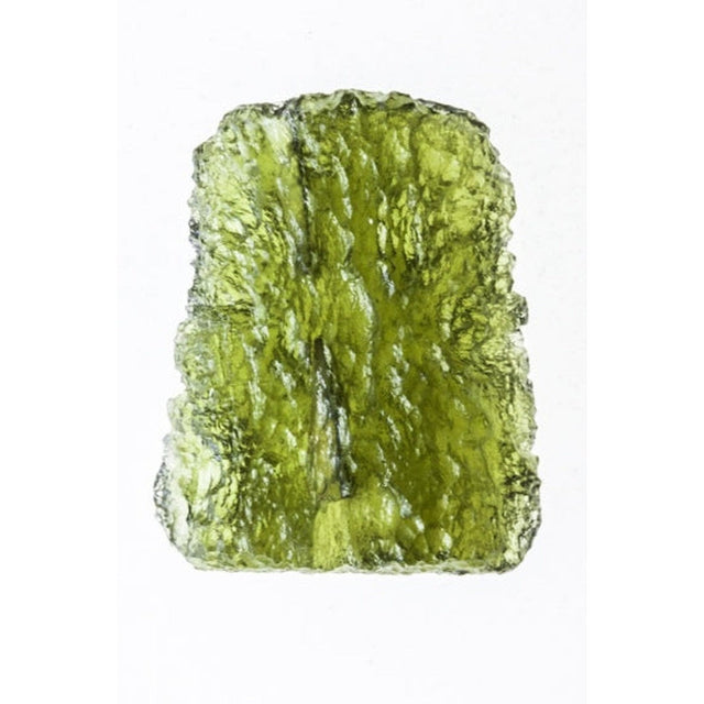 Genuine Moldavite Rough Gemstone - 3.9 grams / 20 ct (22 x 17 x 7 mm) - Magick Magick.com