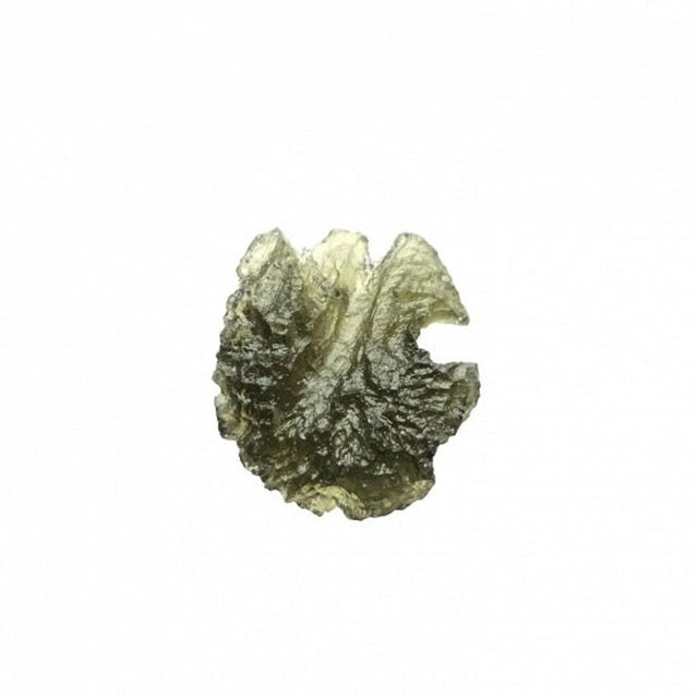 Genuine Moldavite Rough Gemstone - 3.9 grams / 20 ct (22 x 20 x 7 mm) - Magick Magick.com