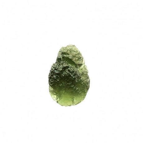 Genuine Moldavite Rough Gemstone - 3.9 grams / 20 ct (23 x 15 x 10 mm) - Magick Magick.com