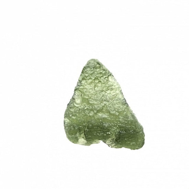 Genuine Moldavite Rough Gemstone - 3.9 grams / 20 ct (25 x 22 x 5 mm) - Magick Magick.com