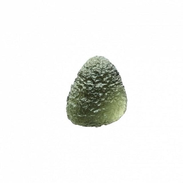 Genuine Moldavite Rough Gemstone - 4.0 grams / 20 ct (20 x 18 x 7 mm) - Magick Magick.com