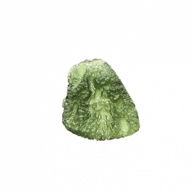 Genuine Moldavite Rough Gemstone - 4.0 grams / 20 ct (23 x 21 x 5 mm) - Magick Magick.com