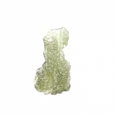 Genuine Moldavite Rough Gemstone - 4.0 grams / 20 ct (35 x 18 x 5 mm) - Magick Magick.com