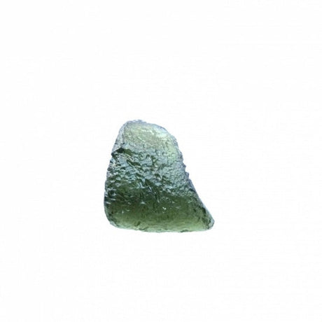 Genuine Moldavite Rough Gemstone - 4.1 grams / 21 ct (19 x 18 x 8 mm) - Magick Magick.com