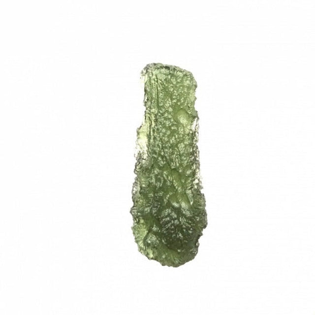 Genuine Moldavite Rough Gemstone - 4.1 grams / 21 ct (35 x 12 x 8 mm) - Magick Magick.com