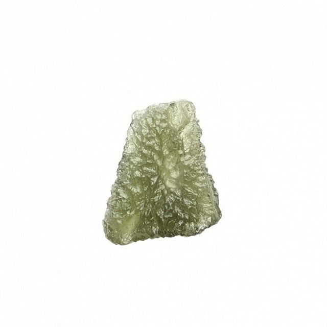 Genuine Moldavite Rough Gemstone - 4.2 grams / 21 ct (25 x 20 x 7 mm) - Magick Magick.com