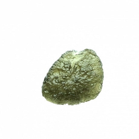 Genuine Moldavite Rough Gemstone - 4.2 grams / 21 ct (26 x 21 x 5 mm) - Magick Magick.com