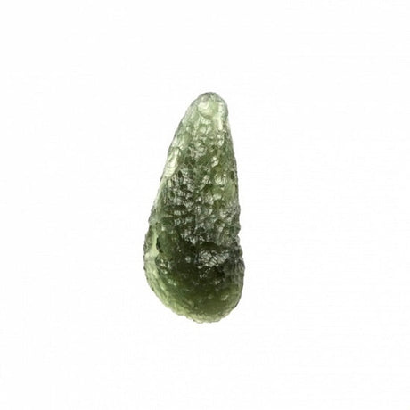 Genuine Moldavite Rough Gemstone - 4.2 grams / 21 ct (30 x 13 x 11 mm) - Magick Magick.com