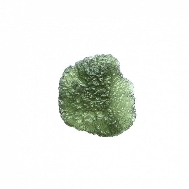 Genuine Moldavite Rough Gemstone - 4.3 grams / 22 ct (22 x 24 x 7 mm) - Magick Magick.com