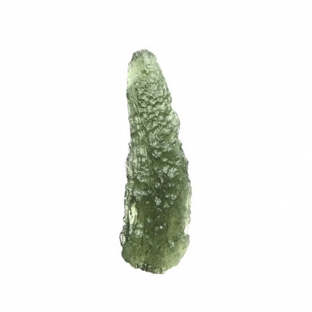 Genuine Moldavite Rough Gemstone - 4.3 grams / 22 ct (38 x 12 x 7 mm) - Magick Magick.com