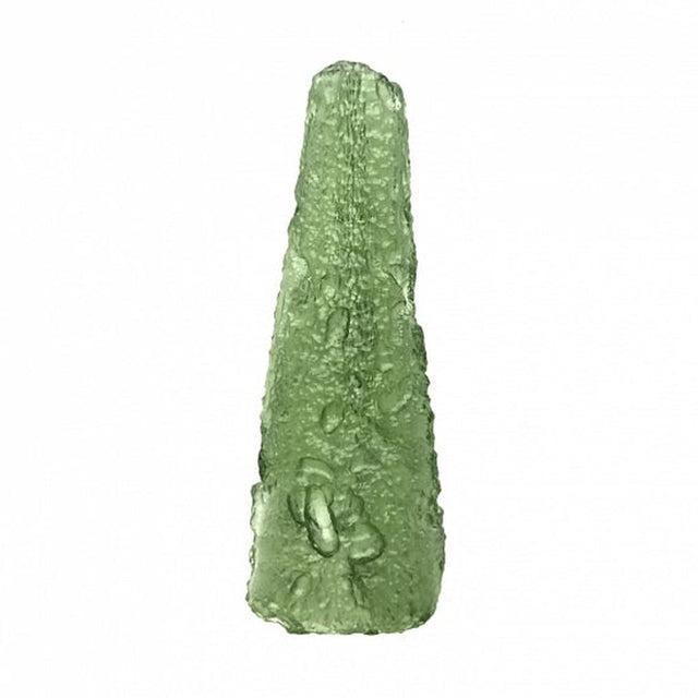 Genuine Moldavite Rough Gemstone - 4.3 grams / 22 ct (44 x 15 x 3 mm) - Magick Magick.com