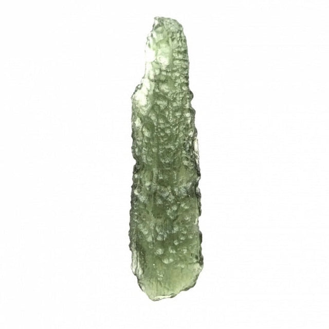 Genuine Moldavite Rough Gemstone - 4.4 grams / 22 ct (47 x 12 x 6 mm) - Magick Magick.com