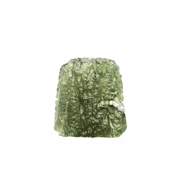 Genuine Moldavite Rough Gemstone - 4.5 grams / 23 ct (23 x 21 x 6 mm) - Magick Magick.com