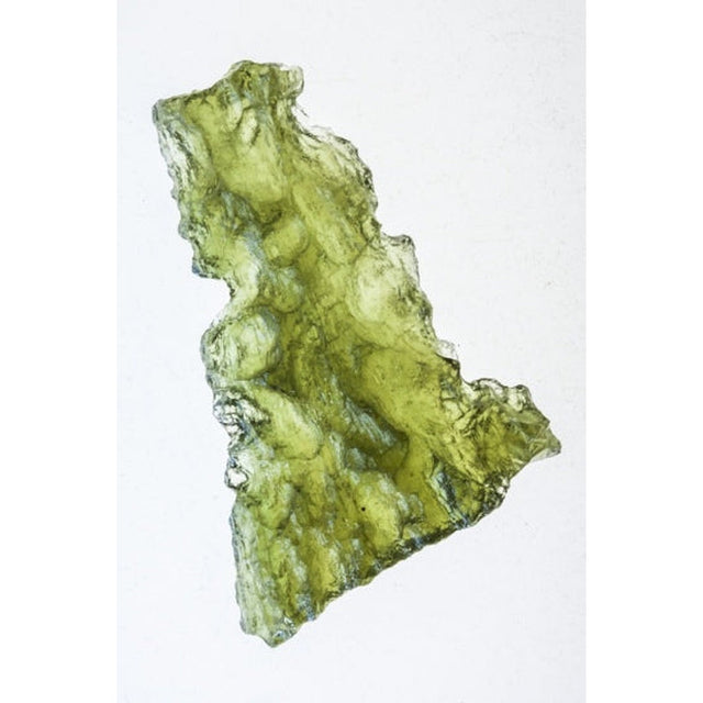 Genuine Moldavite Rough Gemstone - 4.6 grams / 23 ct (33 x 23 x 6 mm) - Magick Magick.com