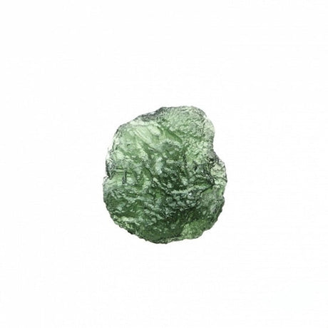 Genuine Moldavite Rough Gemstone - 4.7 grams / 24 ct (22 x 20 x 8 mm) - Magick Magick.com