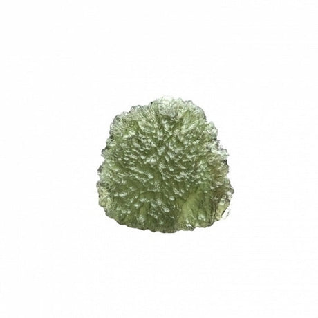 Genuine Moldavite Rough Gemstone - 4.8 grams / 24 ct (23 x 23 x 6 mm) - Magick Magick.com