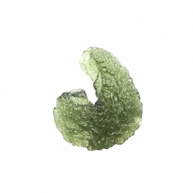 Genuine Moldavite Rough Gemstone - 4.8 grams / 24 ct (25 x 28 x 6 mm) - Magick Magick.com