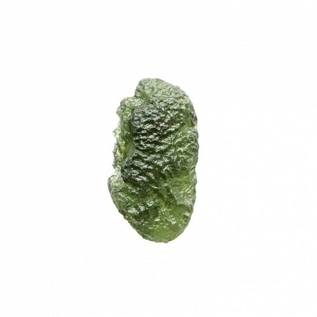 Genuine Moldavite Rough Gemstone - 4.9 grams / 25 ct (27 x 14 x 9 mm) - Magick Magick.com