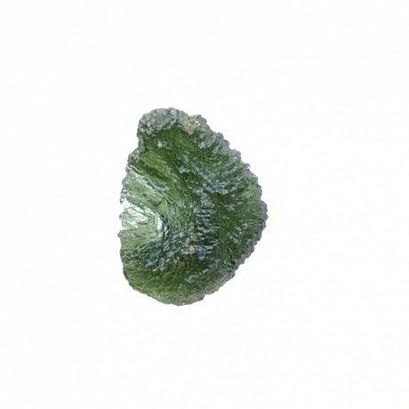 Genuine Moldavite Rough Gemstone - 5.0 grams / 25 ct (26 x 19 x 8 mm) - Magick Magick.com