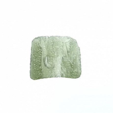 Genuine Moldavite Rough Gemstone - 5.0 grams / 25 ct (27 x 23 x 6 mm) - Magick Magick.com