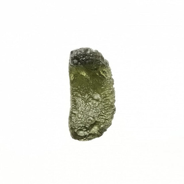 Genuine Moldavite Rough Gemstone - 5.0 grams / 25 ct (29 x 15 x 6 mm) - Magick Magick.com