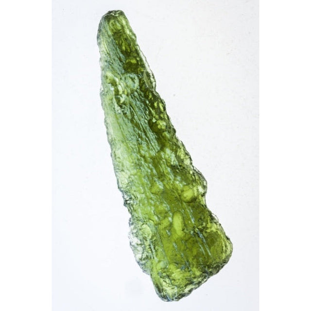 Genuine Moldavite Rough Gemstone - 5.1 grams / 26 ct (46 x 16 x 6 mm) - Magick Magick.com