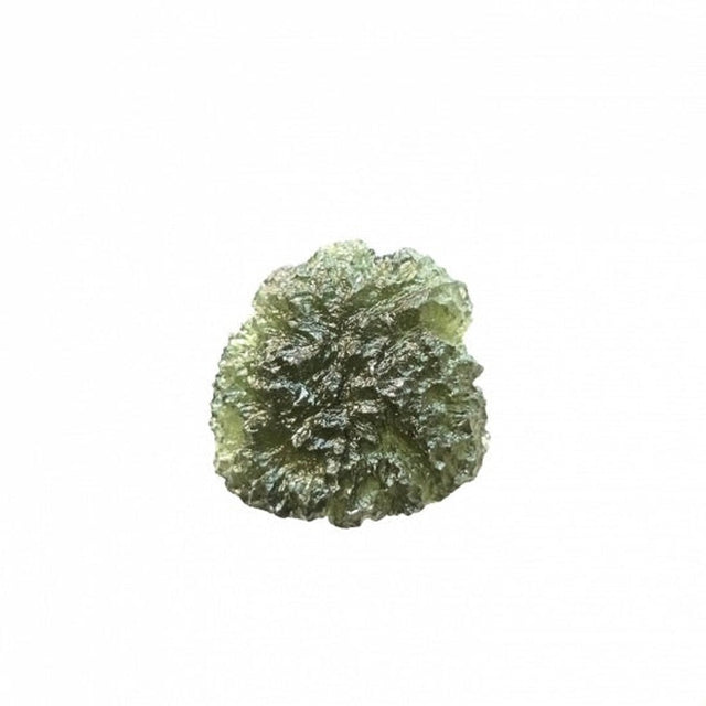 Genuine Moldavite Rough Gemstone - 5.4 grams / 27 ct (21 x 21 x 8 mm) - Magick Magick.com