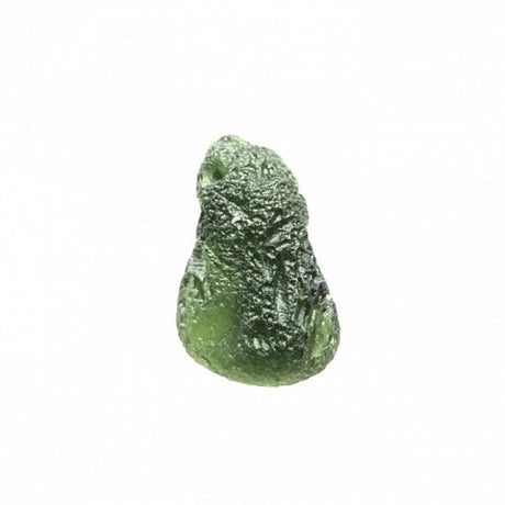 Genuine Moldavite Rough Gemstone - 5.4 grams / 27 ct (26 x 17 x 10 mm) - Magick Magick.com