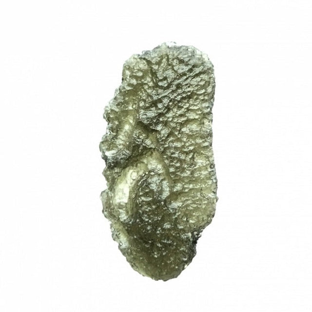 Genuine Moldavite Rough Gemstone - 5.4 grams / 27 ct (36 x 18 x 6 mm) - Magick Magick.com