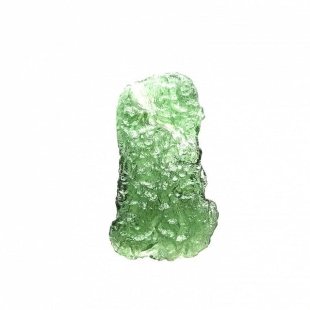 Genuine Moldavite Rough Gemstone - 5.5 grams / 28 ct (33 x 17 x 6 mm) - Magick Magick.com