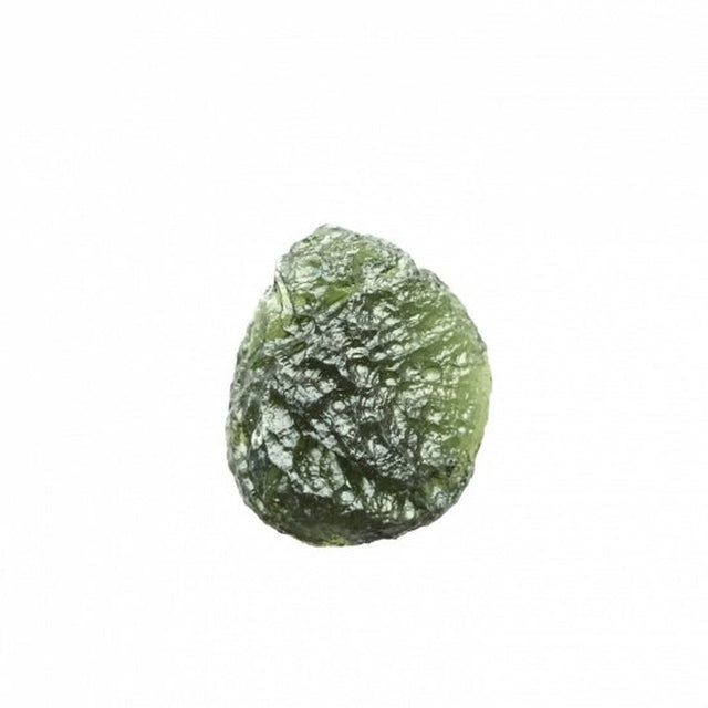 Genuine Moldavite Rough Gemstone - 5.7 grams / 29 ct (23 x 20 x 9 mm) - Magick Magick.com