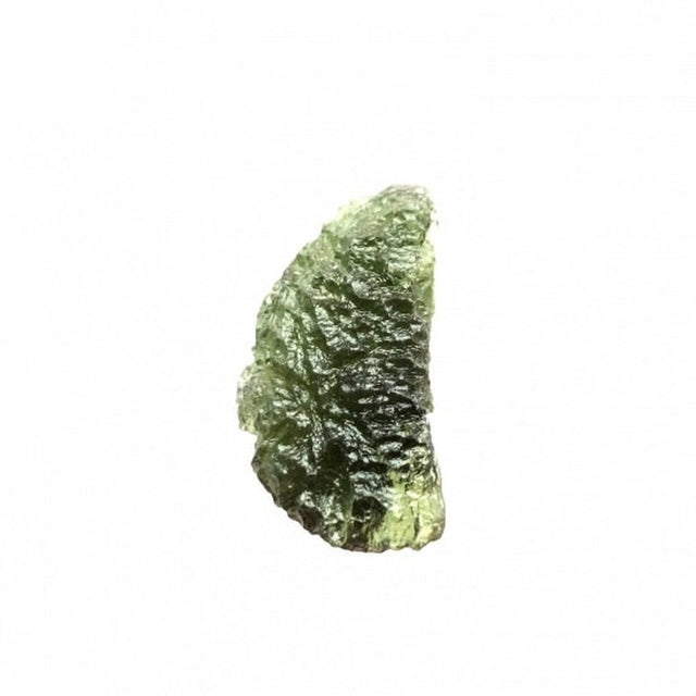 Genuine Moldavite Rough Gemstone - 5.7 grams / 29 ct (27 x 16 x 10 mm) - Magick Magick.com