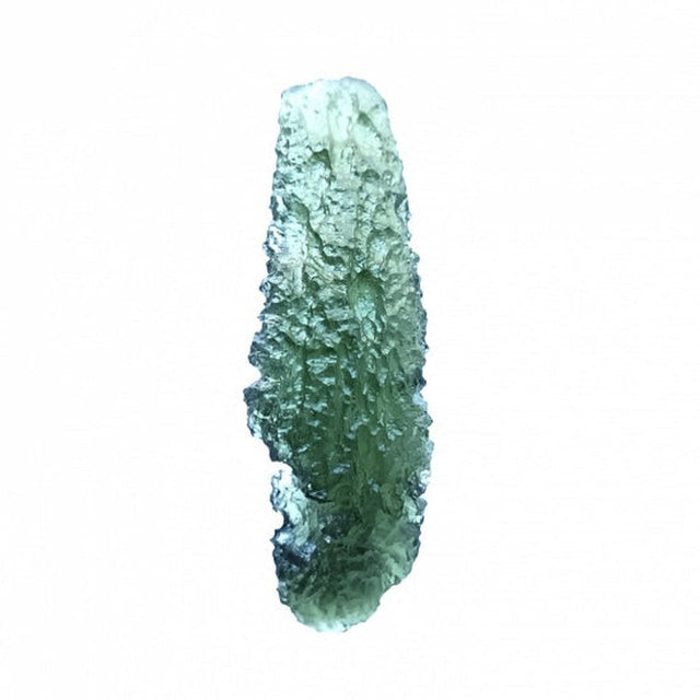 Genuine Moldavite Rough Gemstone - 5.7 grams / 29 ct (46 x 14 x 7 mm) - Magick Magick.com