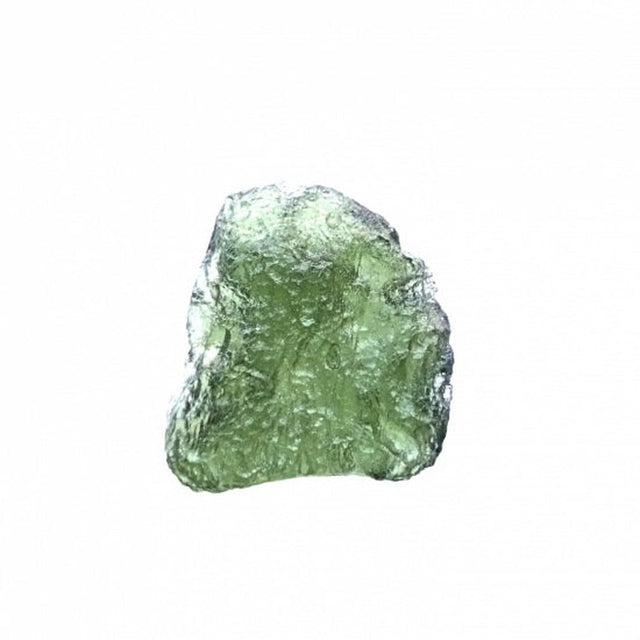 Genuine Moldavite Rough Gemstone - 6.0 grams / 30 ct (25 x 23 x 7 mm) - Magick Magick.com