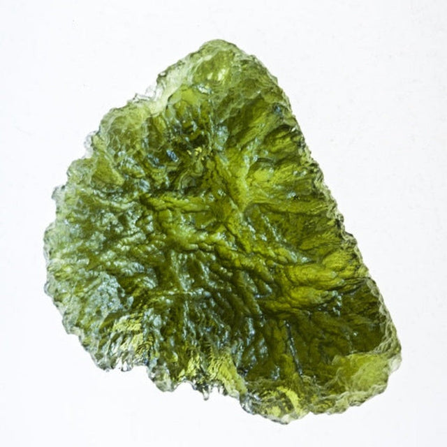 Genuine Moldavite Rough Gemstone - 6.1 grams / 31 ct (27 x 21 x 7 mm) - Magick Magick.com