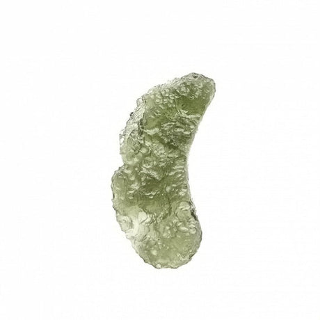 Genuine Moldavite Rough Gemstone - 6.4 grams / 32 ct (38 x 15 x 8 mm) - Magick Magick.com