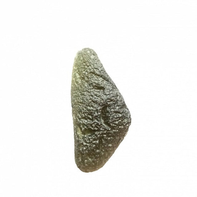 Genuine Moldavite Rough Gemstone - 6.8 grams / 34 ct (33 x 15 x 11 mm) - Magick Magick.com