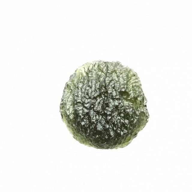 Genuine Moldavite Rough Gemstone - 6.9 grams / 35 ct (22 x 22 x 10 mm) - Magick Magick.com