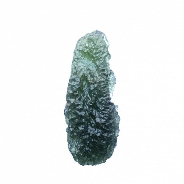 Genuine Moldavite Rough Gemstone - 7.3 grams / 37 ct (39 x 16 x 12 mm) - Magick Magick.com