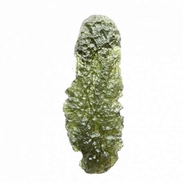 Genuine Moldavite Rough Gemstone - 7.6 grams / 38 ct (46 x 17 x 6 mm) - Magick Magick.com