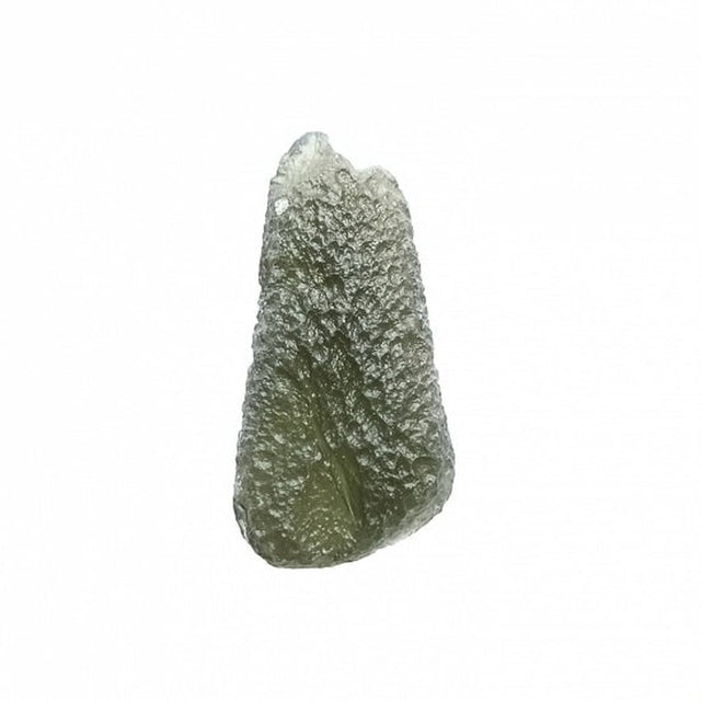 Genuine Moldavite Rough Gemstone - 7.7 grams / 39 ct (37 x 18 x 8 mm) - Magick Magick.com