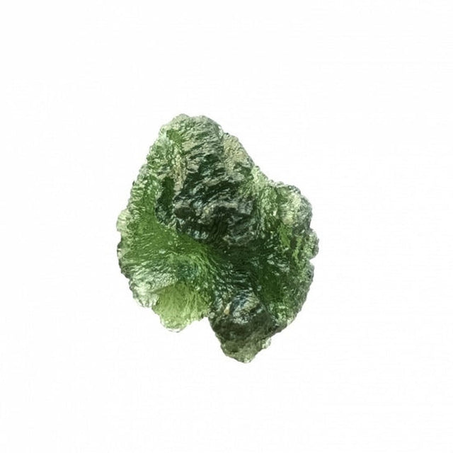 Genuine Moldavite Rough Gemstone - 7.8 grams / 39 ct (30 x 23 x 13 mm) - Magick Magick.com