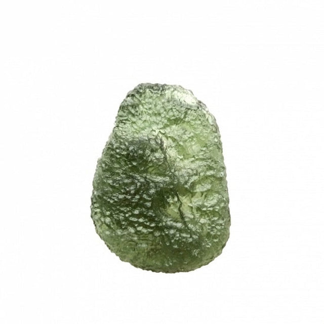 Genuine Moldavite Rough Gemstone - 8.0 grams / 40 ct (31 x 23 x 7 mm) - Magick Magick.com