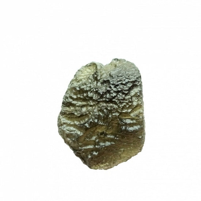 Genuine Moldavite Rough Gemstone - 8.1 grams / 41 ct (30 x 23 x 7 mm) - Magick Magick.com