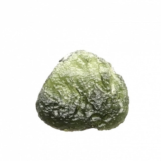 Genuine Moldavite Rough Gemstone - 8.1 grams / 41 ct (30 x 27 x 9 mm) - Magick Magick.com