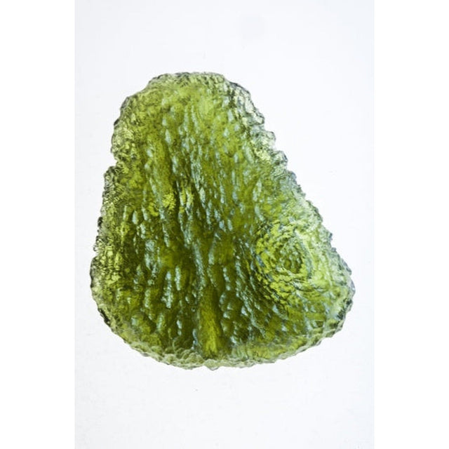 Genuine Moldavite Rough Gemstone - 8.2 grams / 41 ct (30 x 26 x 8 mm) - Magick Magick.com