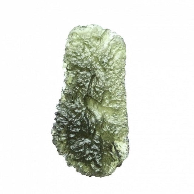 Genuine Moldavite Rough Gemstone - 8.2 grams / 41 ct (42 x 21 x 9 mm) - Magick Magick.com