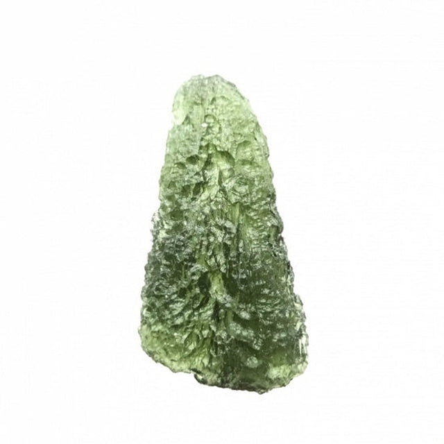 Genuine Moldavite Rough Gemstone - 8.3 grams / 42 ct (38 x 19 x 9 mm) - Magick Magick.com